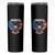 Bald Eagle Merica Skinny Tumbler USA American Flag Patriotic 4th of July - Wonder Print Shop