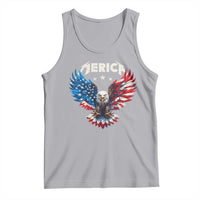 Bald Eagle Merica Tank Top USA American Flag Patriotic 4th of July - Wonder Print Shop
