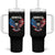 Bald Eagle Merica Tumbler With Handle USA American Flag Patriotic 4th of July - Wonder Print Shop