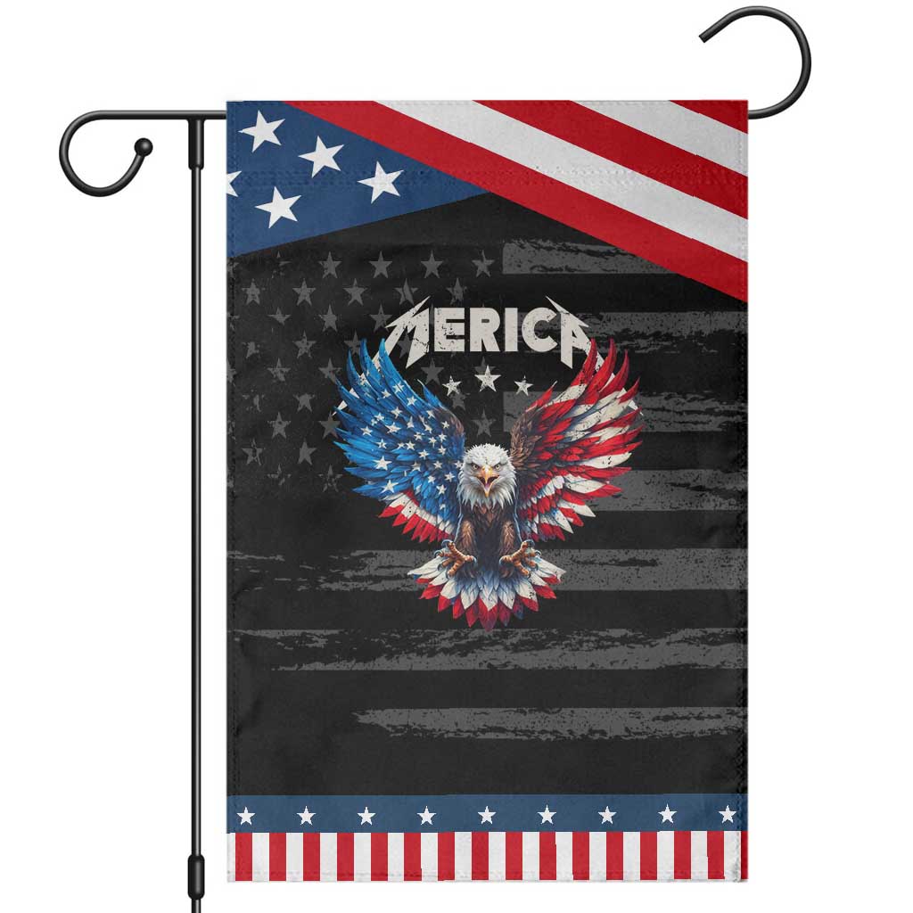 Bald Eagle Merica Garden Flag USA American Flag Patriotic 4th of July