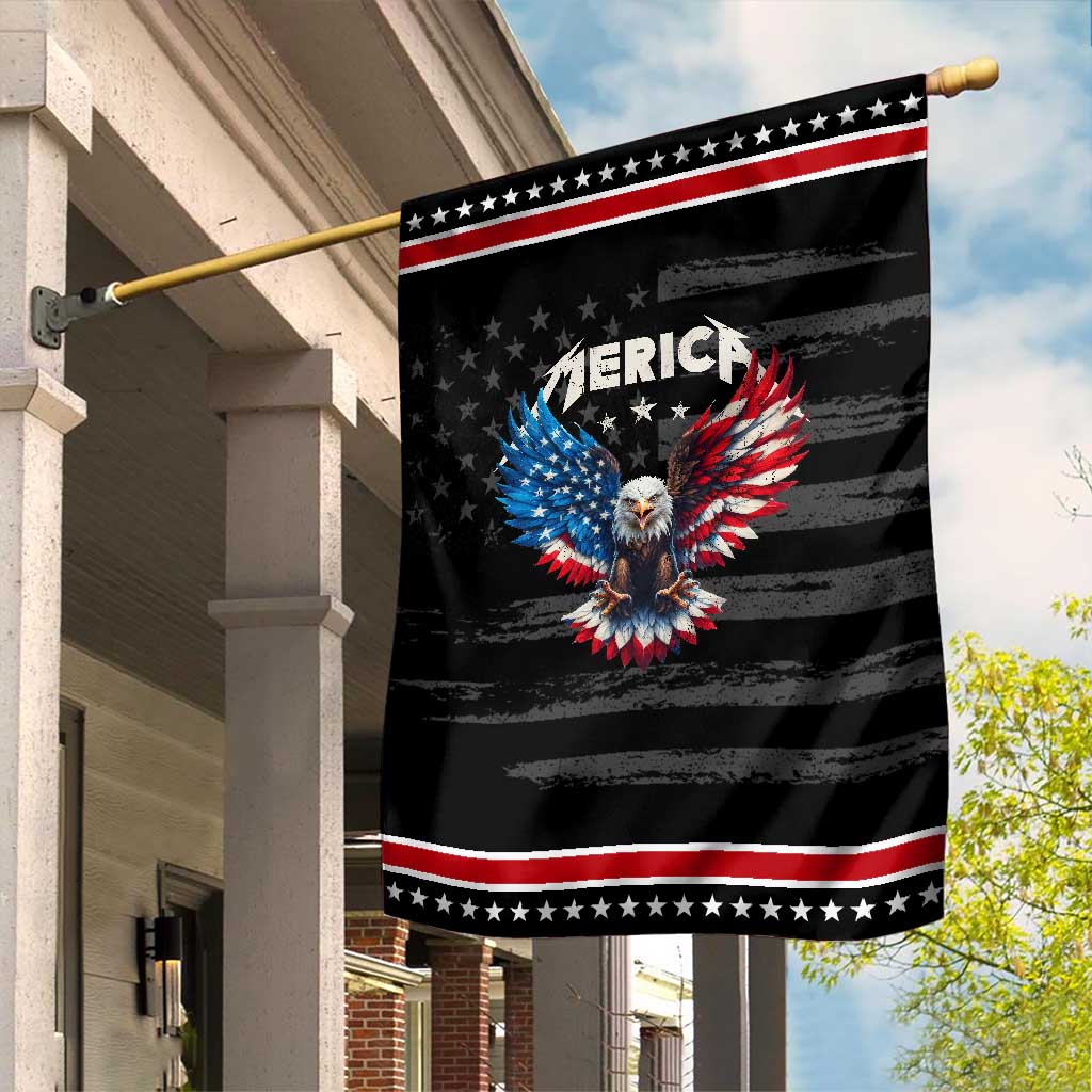 Bald Eagle Merica Garden Flag USA American Flag Patriotic 4th of July