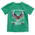 Land of the Free Because of the Brave Toddler T Shirt American Flag Patriotic Eagle 4th of July - Wonder Print Shop