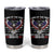 Land of the Free Because of the Brave Tumbler Cup American Flag Patriotic Eagle 4th of July - Wonder Print Shop