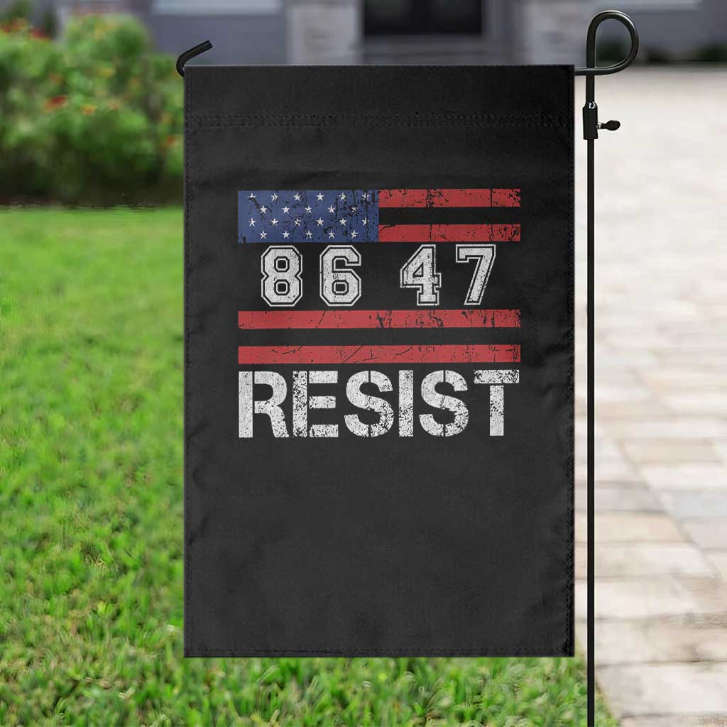 8647 Resist Garden Flag Retro Social Justice American Flag - Wonder Print Shop
