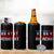 8647 Resist 4 in 1 Can Cooler Tumbler Retro Social Justice American Flag - Wonder Print Shop