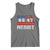 8647 Resist Tank Top Retro Social Justice American Flag - Wonder Print Shop