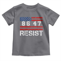 8647 Resist Toddler T Shirt Retro Social Justice American Flag - Wonder Print Shop