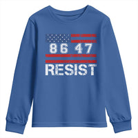 8647 Resist Youth Sweatshirt Retro Social Justice American Flag - Wonder Print Shop