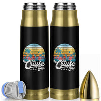 On Cruise Time Bullet Tumbler Retro Summer Vacation Cruising - Wonder Print Shop