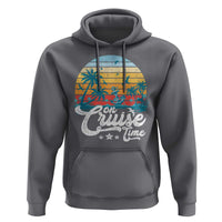 On Cruise Time Hoodie Retro Summer Vacation Cruising - Wonder Print Shop
