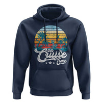 On Cruise Time Hoodie Retro Summer Vacation Cruising - Wonder Print Shop