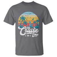 On Cruise Time T Shirt Retro Summer Vacation Cruising - Wonder Print Shop