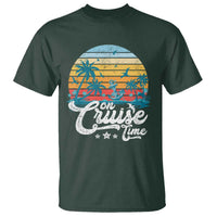 On Cruise Time T Shirt Retro Summer Vacation Cruising - Wonder Print Shop