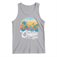 On Cruise Time Tank Top Retro Summer Vacation Cruising - Wonder Print Shop