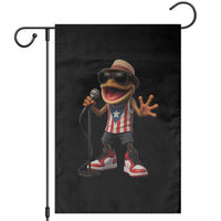 Coqui Puerto Rican Flag Garden Flag Taino Boricua Frog Singing - Wonder Print Shop