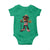 Coqui Puerto Rican Flag Baby Onesie Taino Boricua Frog Singing - Wonder Print Shop