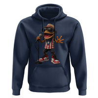 Coqui Puerto Rican Flag Hoodie Taino Boricua Frog Singing - Wonder Print Shop