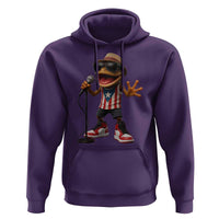 Coqui Puerto Rican Flag Hoodie Taino Boricua Frog Singing - Wonder Print Shop