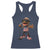 Coqui Puerto Rican Flag Racerback Tank Top Taino Boricua Frog Singing - Wonder Print Shop