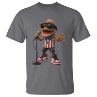Coqui Puerto Rican Flag T Shirt Taino Boricua Frog Singing - Wonder Print Shop