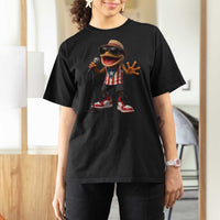 Coqui Puerto Rican Flag T Shirt For Women Taino Boricua Frog Singing - Wonder Print Shop