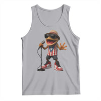 Coqui Puerto Rican Flag Tank Top Taino Boricua Frog Singing - Wonder Print Shop