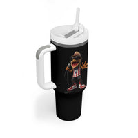 Coqui Puerto Rican Flag Tumbler With Handle Taino Boricua Frog Singing - Wonder Print Shop