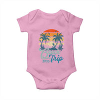 Beach Trip 2025 Baby Onesie Summer Vacation Vintage 70's Retro TS10