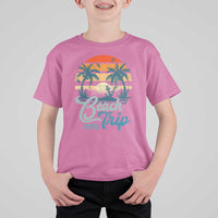 Beach Trip 2025 T Shirt For Kid Summer Vacation Vintage 70's Retro TS10