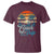 Beach Trip 2025 T Shirt Summer Vacation Vintage 70's Retro TS10