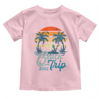 Beach Trip 2025 Toddler T Shirt Summer Vacation Vintage 70's Retro TS10