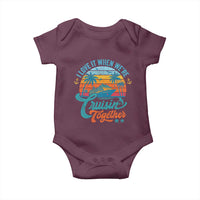 Cruising Matching Baby Onesie I Love It Cruisin Together Cruise Squad - Wonder Print Shop