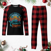 Cruising Matching Plaid Pajama Set I Love It Cruisin Together Cruise Squad - Wonder Print Shop