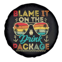 Funny Cruise Spare Tire Cover Blame it on The Cruise Package Cruising Matching - Wonder Print Shop