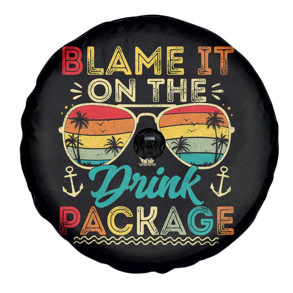 Funny Cruise Spare Tire Cover Blame it on The Cruise Package Cruising Matching - Wonder Print Shop
