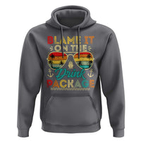 Funny Cruise Hoodie Blame it on The Cruise Package Cruising Matching - Wonder Print Shop