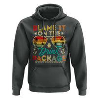 Funny Cruise Hoodie Blame it on The Cruise Package Cruising Matching - Wonder Print Shop