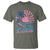 Life Happens The Beach Helps T Shirt Retro Coastal Ocean Therapy Cute Summer Vibes - Wonder Print Shop