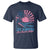 Life Happens The Beach Helps T Shirt Retro Coastal Ocean Therapy Cute Summer Vibes - Wonder Print Shop