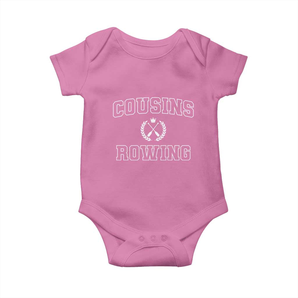 Cousins Rowing Baby Onesie Summer Romance Beach Vibes - Wonder Print Shop