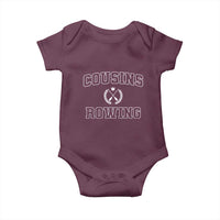 Cousins Rowing Baby Onesie Summer Romance Beach Vibes - Wonder Print Shop