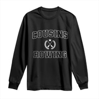 Cousins Rowing Long Sleeve Shirt Summer Romance Beach Vibes - Wonder Print Shop