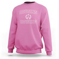 Cousins Rowing Sweatshirt Summer Romance Beach Vibes - Wonder Print Shop