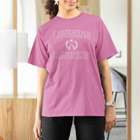 Cousins Rowing T Shirt For Women Summer Romance Beach Vibes - Wonder Print Shop