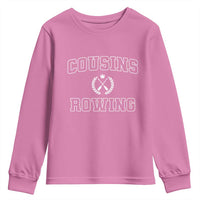 Cousins Rowing Youth Sweatshirt Summer Romance Beach Vibes - Wonder Print Shop