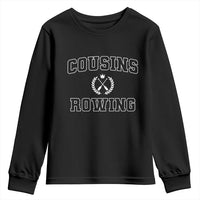 Cousins Rowing Youth Sweatshirt Summer Romance Beach Vibes - Wonder Print Shop