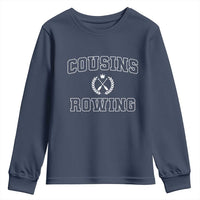 Cousins Rowing Youth Sweatshirt Summer Romance Beach Vibes - Wonder Print Shop