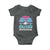 Vintage Nassau Baby Onesie Tropical Island Palm Trees Beach Bahamas Vacation - Wonder Print Shop