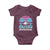 Vintage Nassau Baby Onesie Tropical Island Palm Trees Beach Bahamas Vacation - Wonder Print Shop
