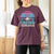 Vintage Nassau T Shirt For Women Tropical Island Palm Trees Beach Bahamas Vacation - Wonder Print Shop